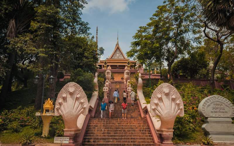 Wat Phnom- en Phnom Penh