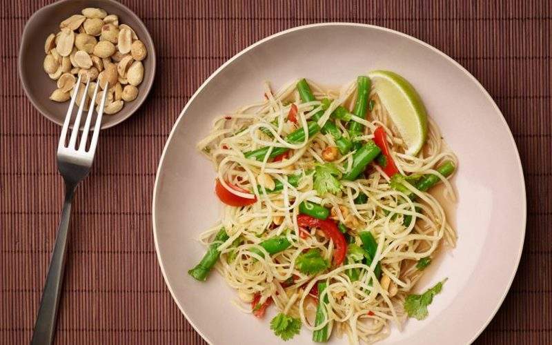 green papaya salad