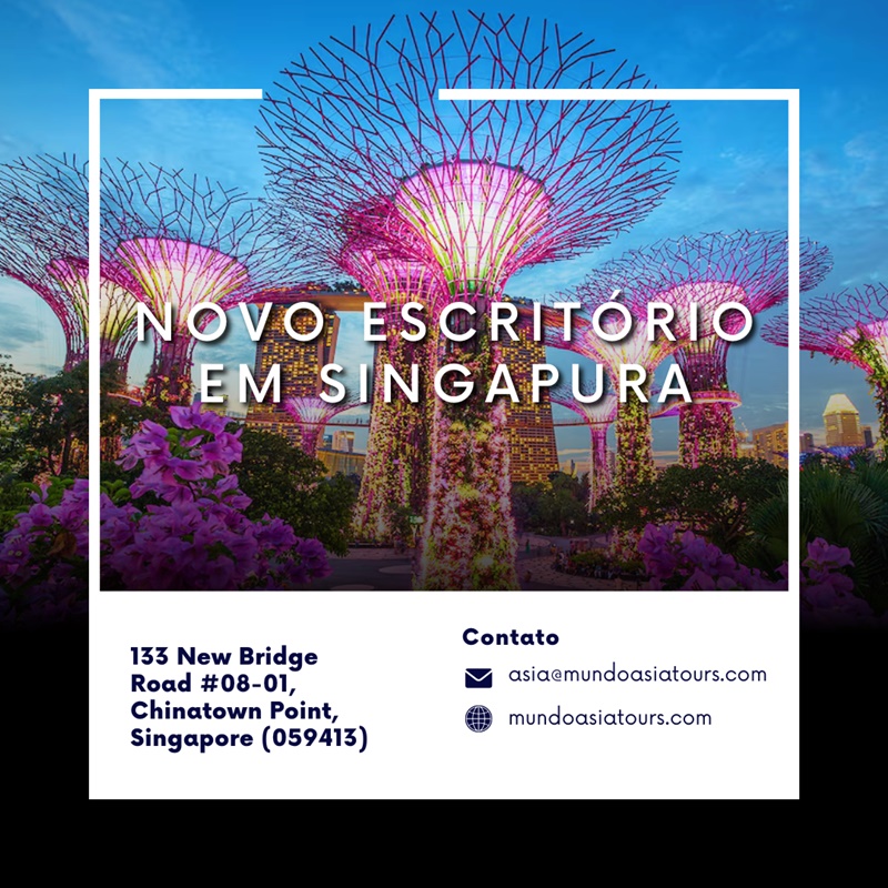 Novo Escritorio em Singapura