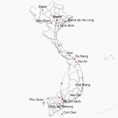 Los mejores destinos de Vietnam