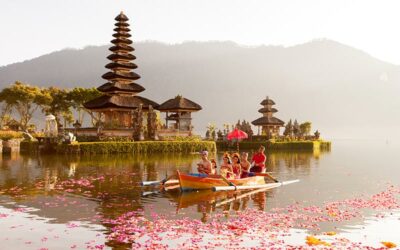 Pacote de viagem para Japão, Singapura e Bali.