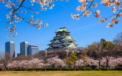 Pacote de viagem para Japão, China e Hong Kong.