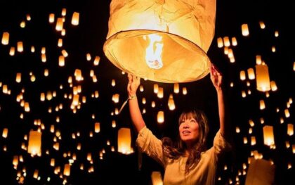 Viaje a Tailandia y Singapur con Festival de linternas en Chiang Mai 2025.