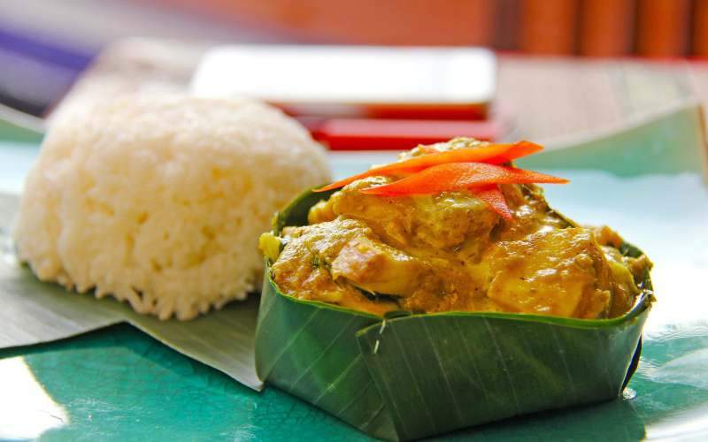 Fish Amok - Cambodia national dish